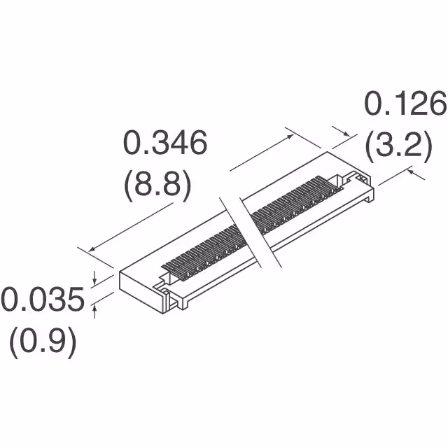 1827827-8 TE Connectivity AMP Connectors  Conjuntos de conectores FFC FPC (planos y flexibles)
